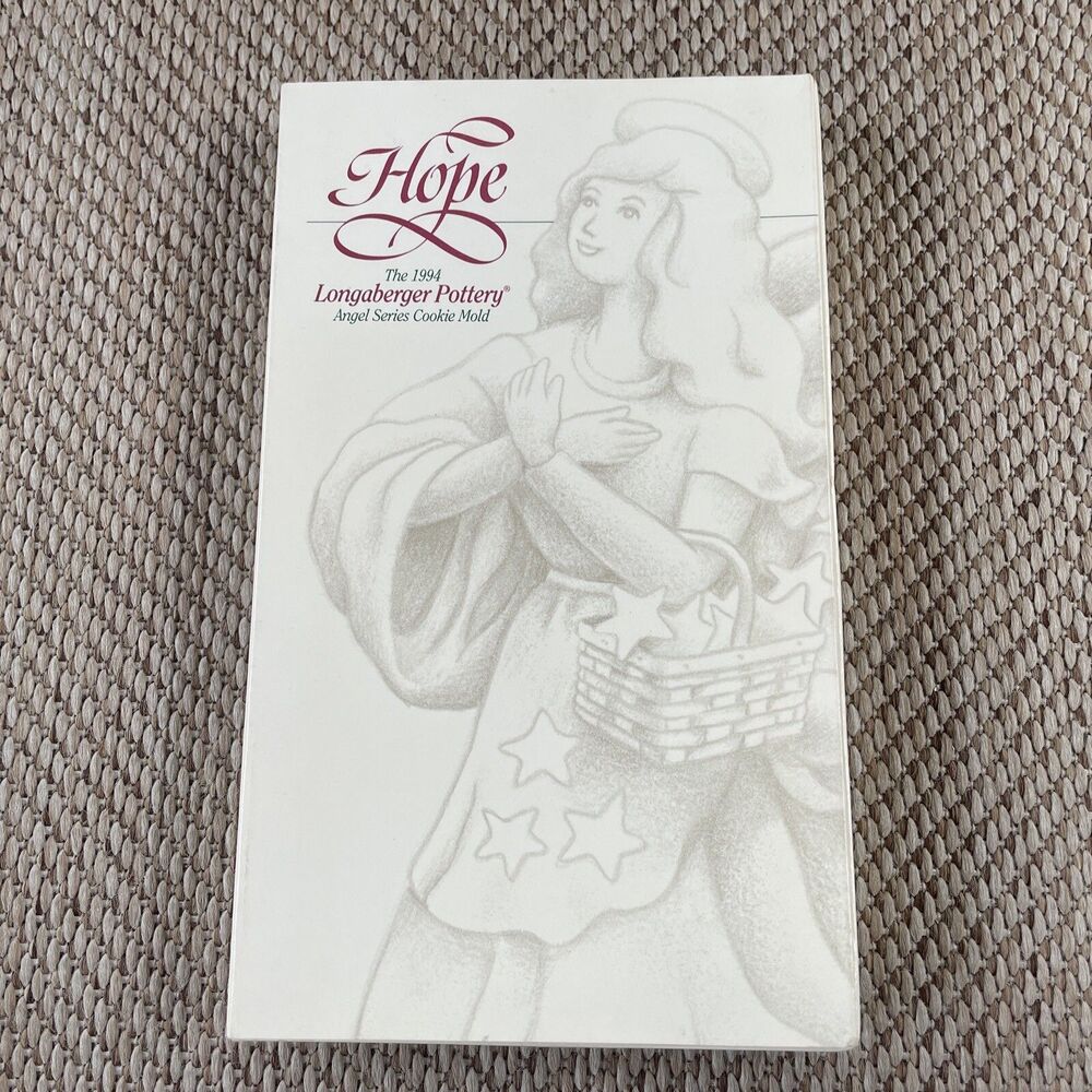 Longaberger Cookie Mold‎ 1994 Angel Series Hope